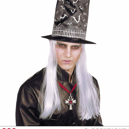Halloweenartikel luxe medaillon met steen