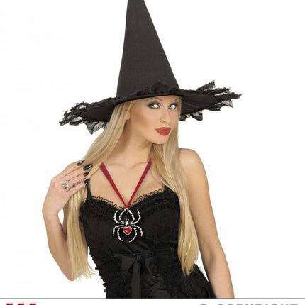 Halloweenartikel luxe medaillon met steen