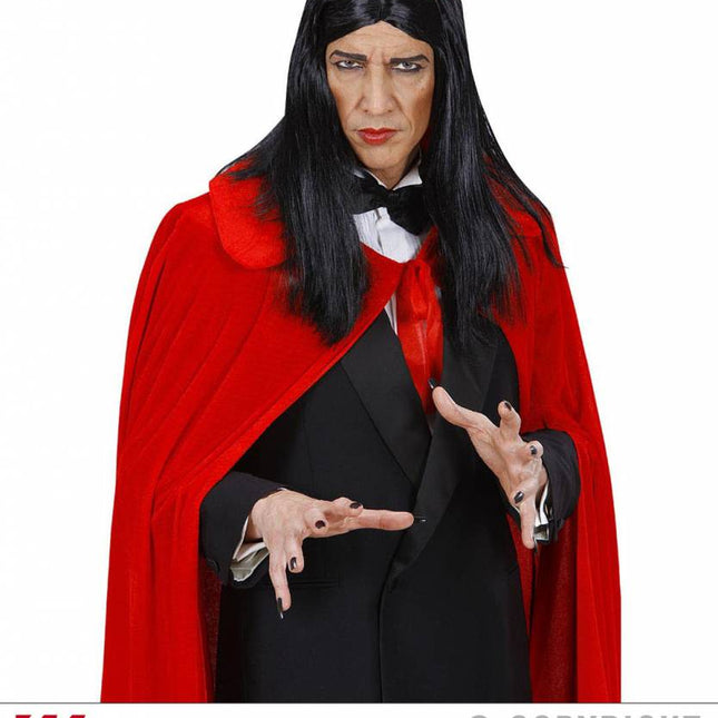 Halloweenartikel pruik Duivel