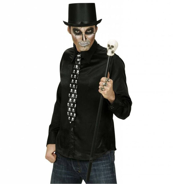 Halloweenartikel schedelstok