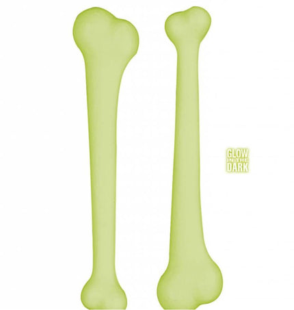 Halloweenartikel set van 2 botjes met geluid