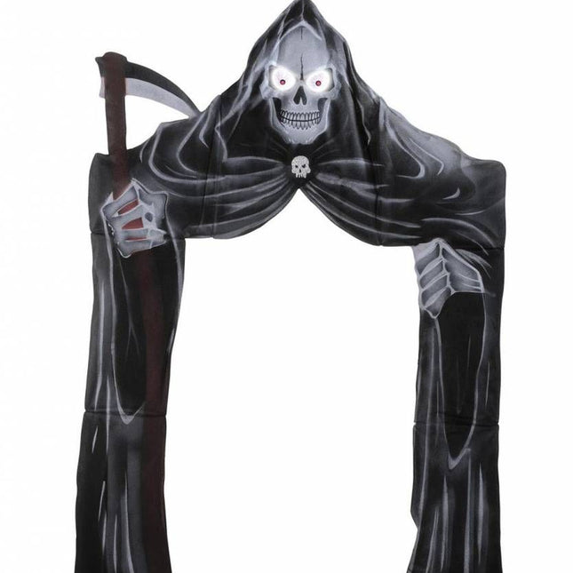 Halloweenartikelen deurdecoratie grimreaper