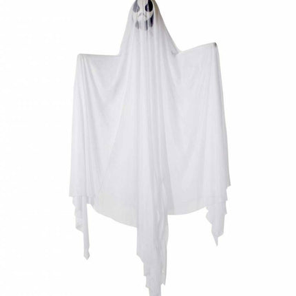 Halloweenartikelen geest met meerkleurig licht 170cm