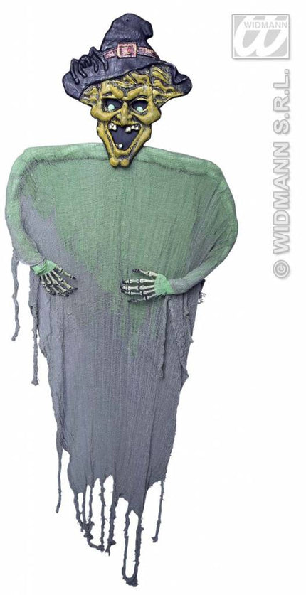 Halloweenartikelen heks 190cm