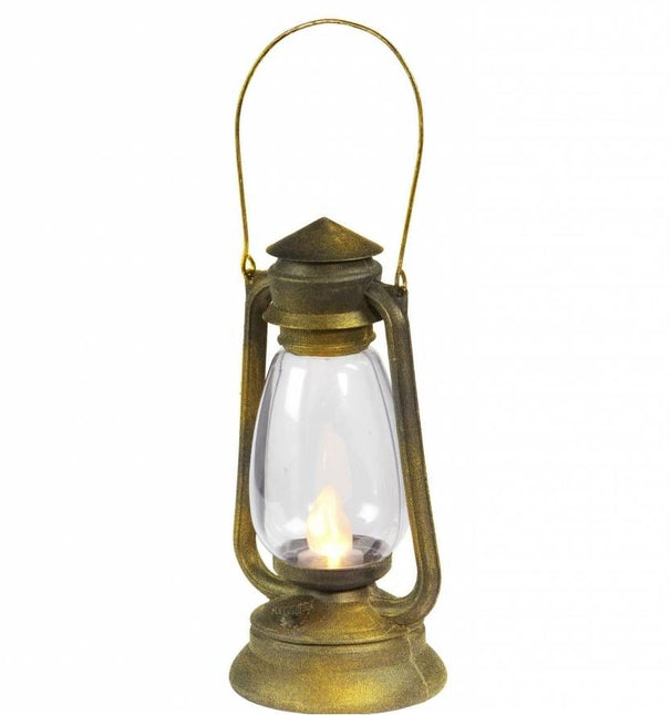 Halloweenartikelen lantaarn met flikkerend licht