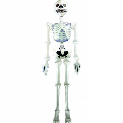 Halloweenartikelen opblaasbaar skelet
