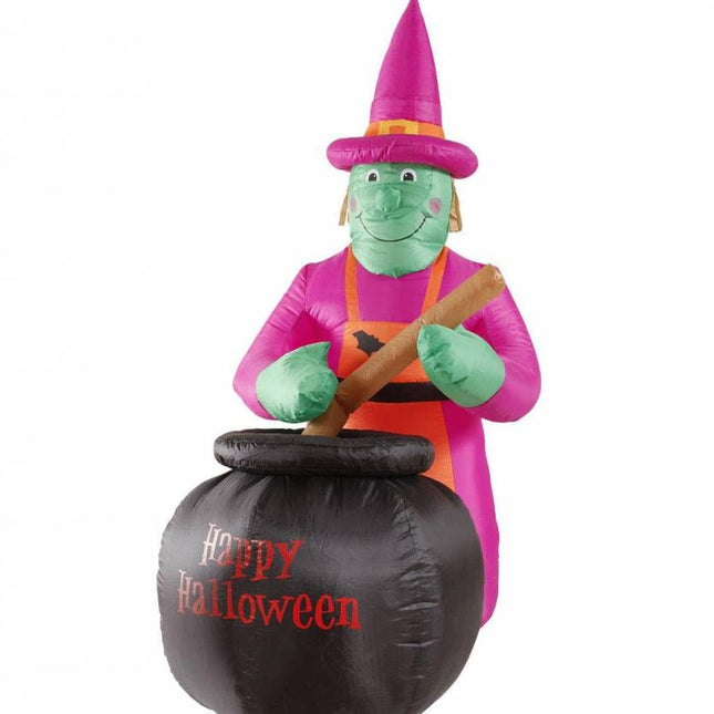 Halloweenartikelen opblaasbare heks
