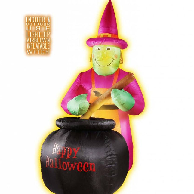 Halloweenartikelen opblaasbare heks
