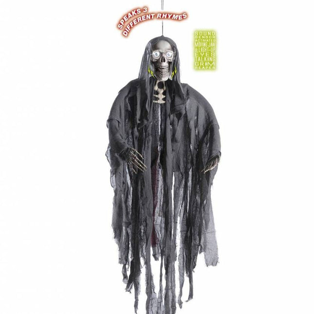 Halloweenartikelen pratende grimreaper