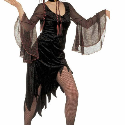 Halloweenjurk: Spinnenweb beauty