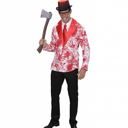 Halloweenkleding bloederige jas