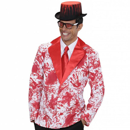 Halloweenkleding bloederige jas