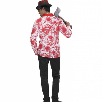 Halloweenkleding bloederige jas