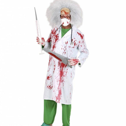 Halloweenkleding: Bloederige jas