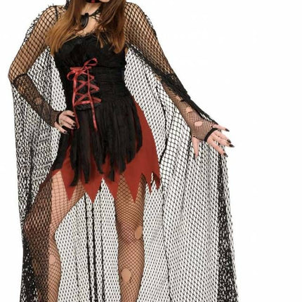 Halloweenkleding: Cape visnet 150 cm
