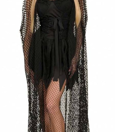 Halloweenkleding: Cape visnet 150 cm