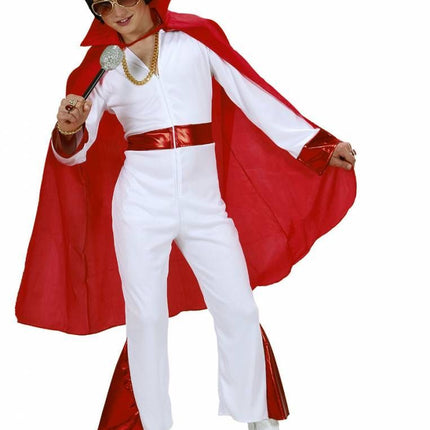Halloweenkleding: Capes in rood of zwart (100 cm) kind