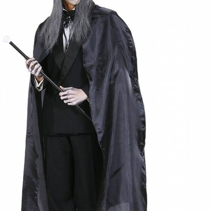 Halloweenkleding: Capes in rood of zwart (130 cm)