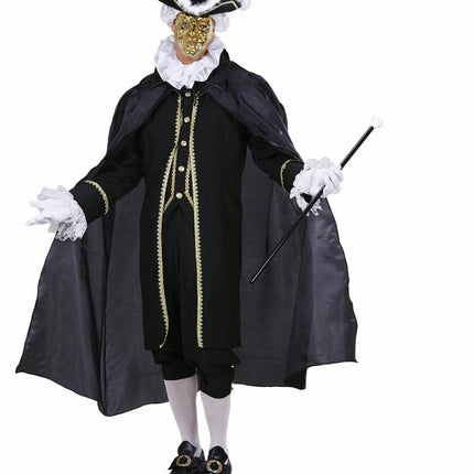 Halloweenkleding: Capes in rood of zwart (130 cm)