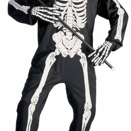 Halloweenkleding chic skelet