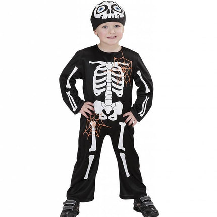Halloweenkleding klein skelet