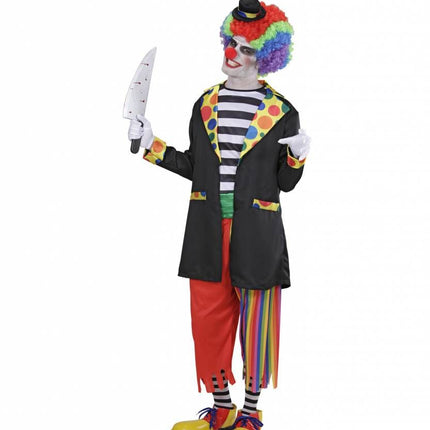 Halloweenkleding kwaadaardige clown
