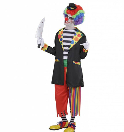 Halloweenkleding kwaadaardige clown