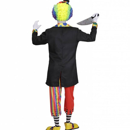 Halloweenkleding kwaadaardige clown