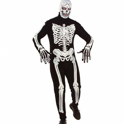 Halloweenkleding luxe skelet