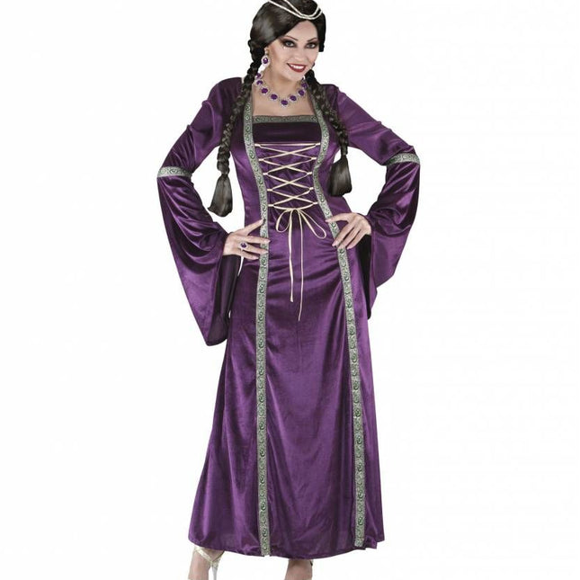 Halloweenkleding middeleeuwse prinses