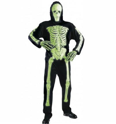 Halloweenkleding: Neon skelet