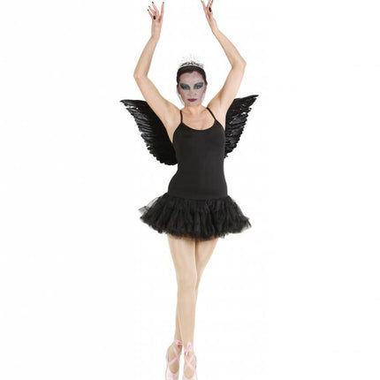 Halloweenkleding Prima ballerina zwart