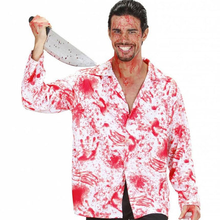 Halloweenkleding psycho shirt