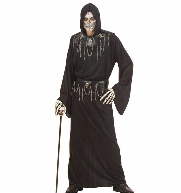 Halloweenkleding schedelmeester