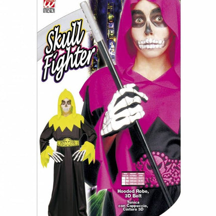 Halloweenkleding: Schedelvechter