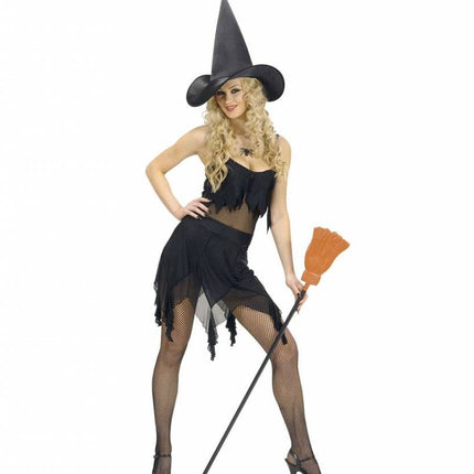 Halloweenkleding sexy heks