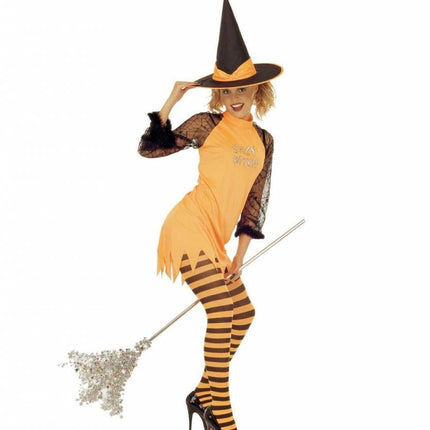 Halloweenkleding spicy witch