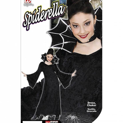 Halloweenkleding spiderella kind
