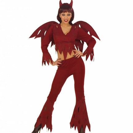 Halloweenkleding woeste duivel