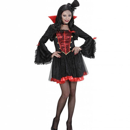 Halloweenkostuum dames vampier