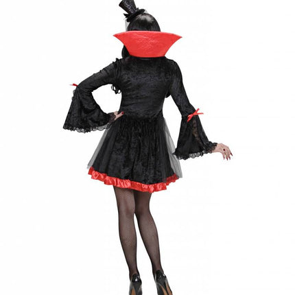 Halloweenkostuum dames vampier