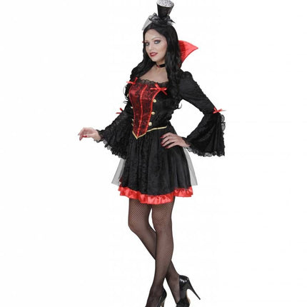 Halloweenkostuum dames vampier