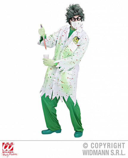 Halloweenkostuum dr. toxic jas
