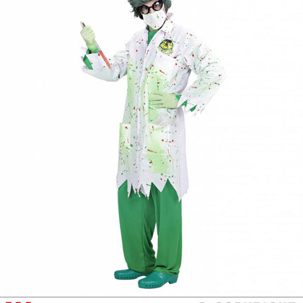 Halloweenkostuum dr. toxic jas