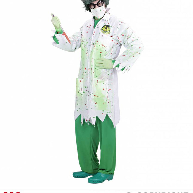 Halloweenkostuum dr. toxic jas