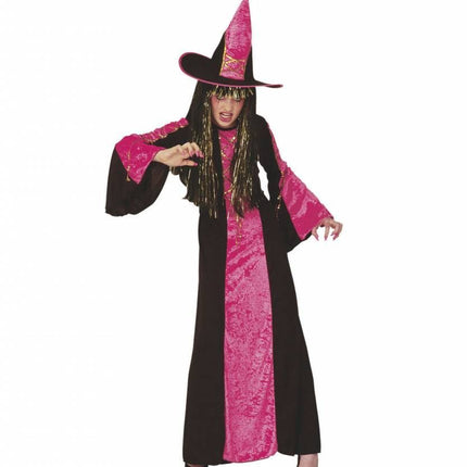 Halloweenkostuum: Heks in diverse kleuren