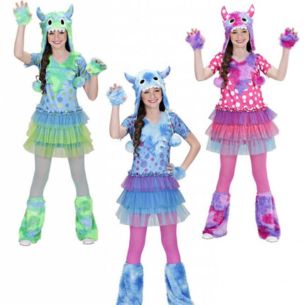 Halloweenkostuum monster meisje
