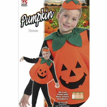 Halloweenkostuum pompoen kind