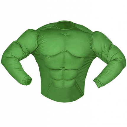 Halloweenkostuum spierenshirt groen