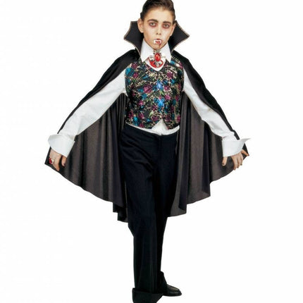 Halloweenkostuum verkleedset vampiervest met cape